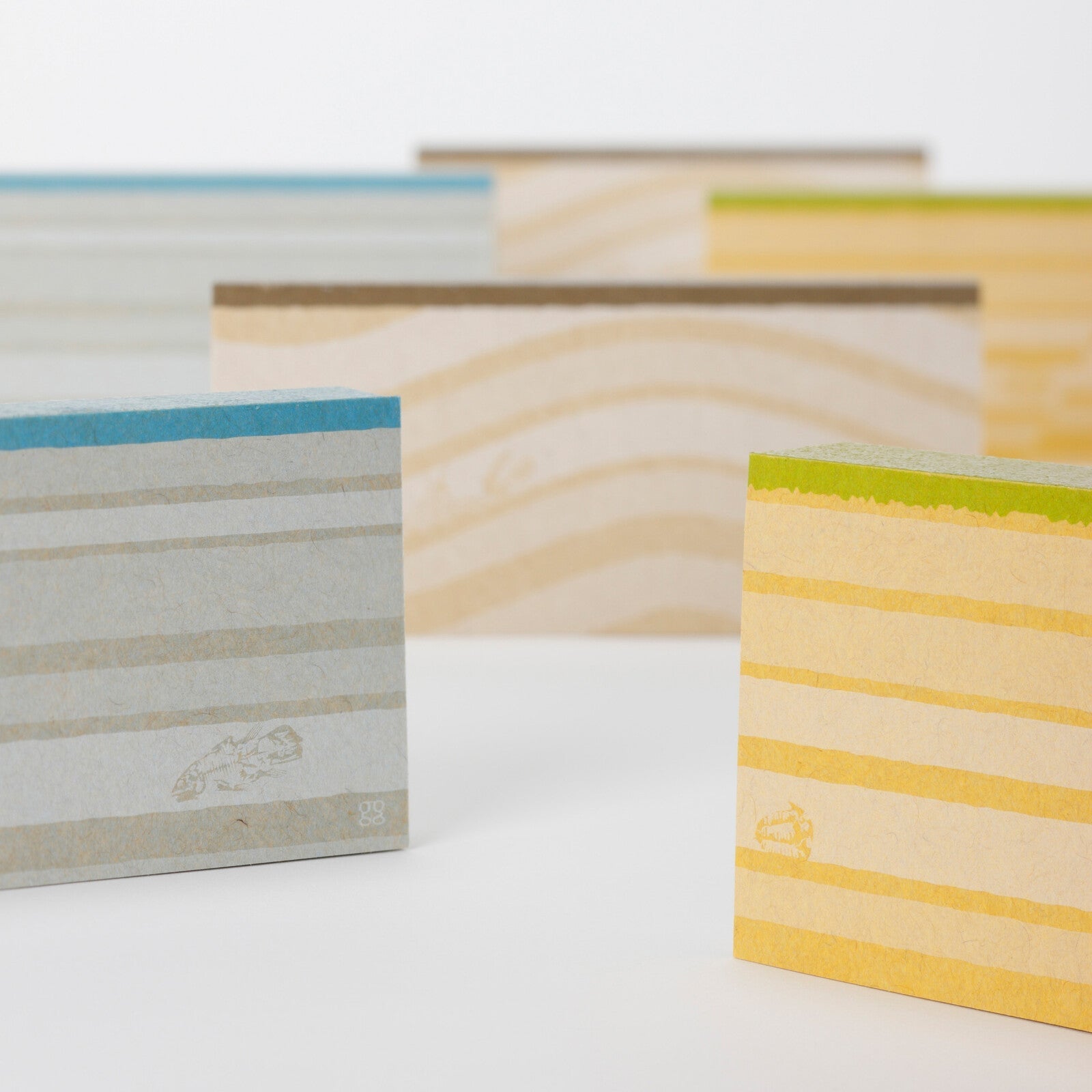 Strata Lines Memo Block / Marumo Printing