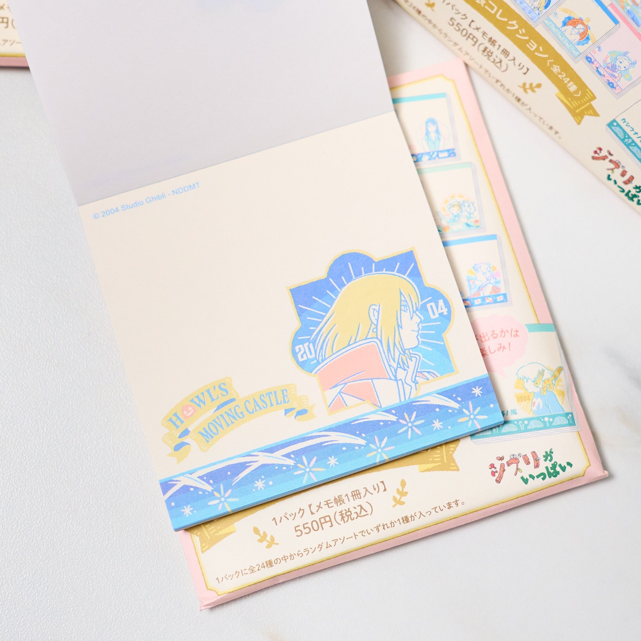 Studio Ghibli 24 Classics Surprise Memo Pad Collection / Movic