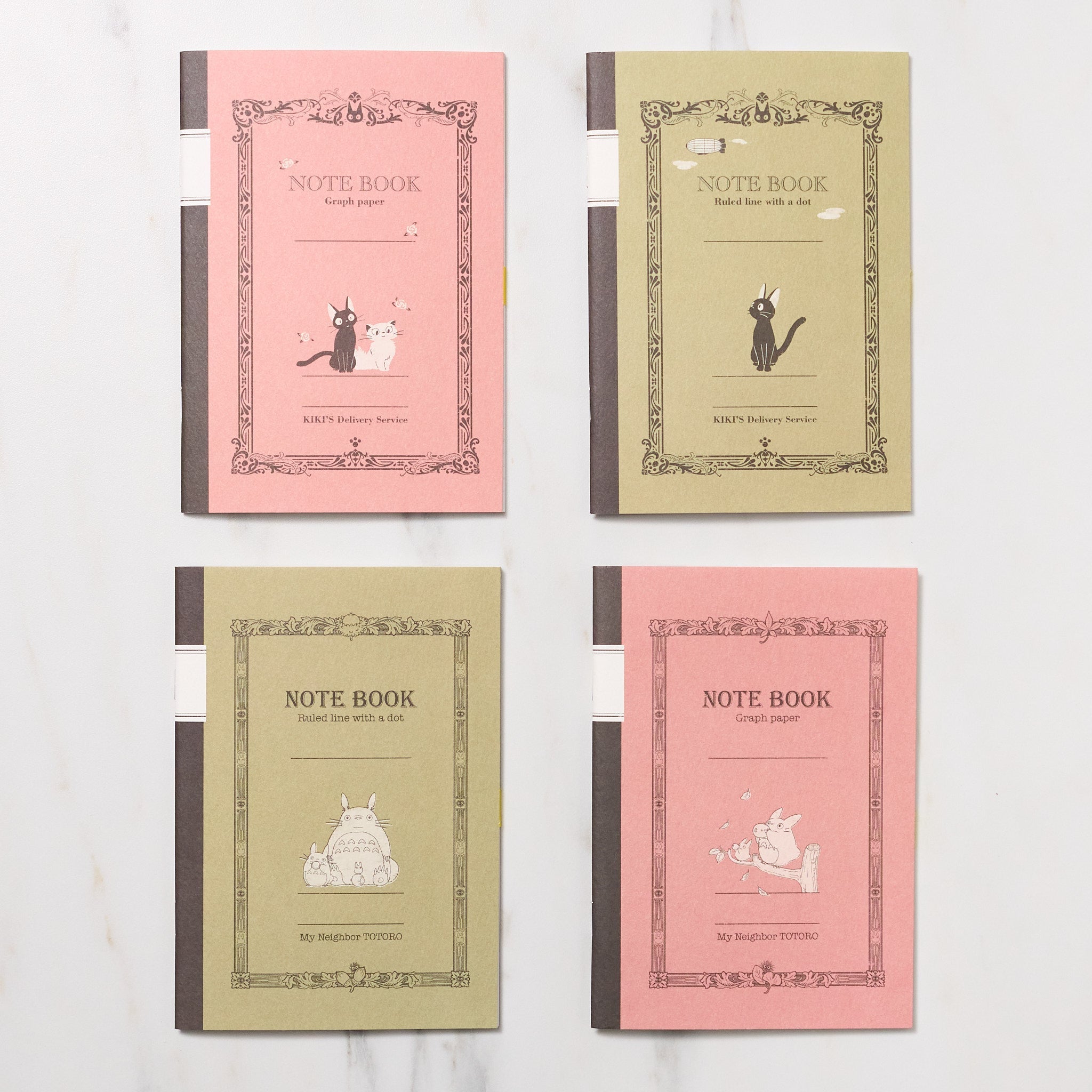 Studio Ghibli B6 Notebooks / Movic