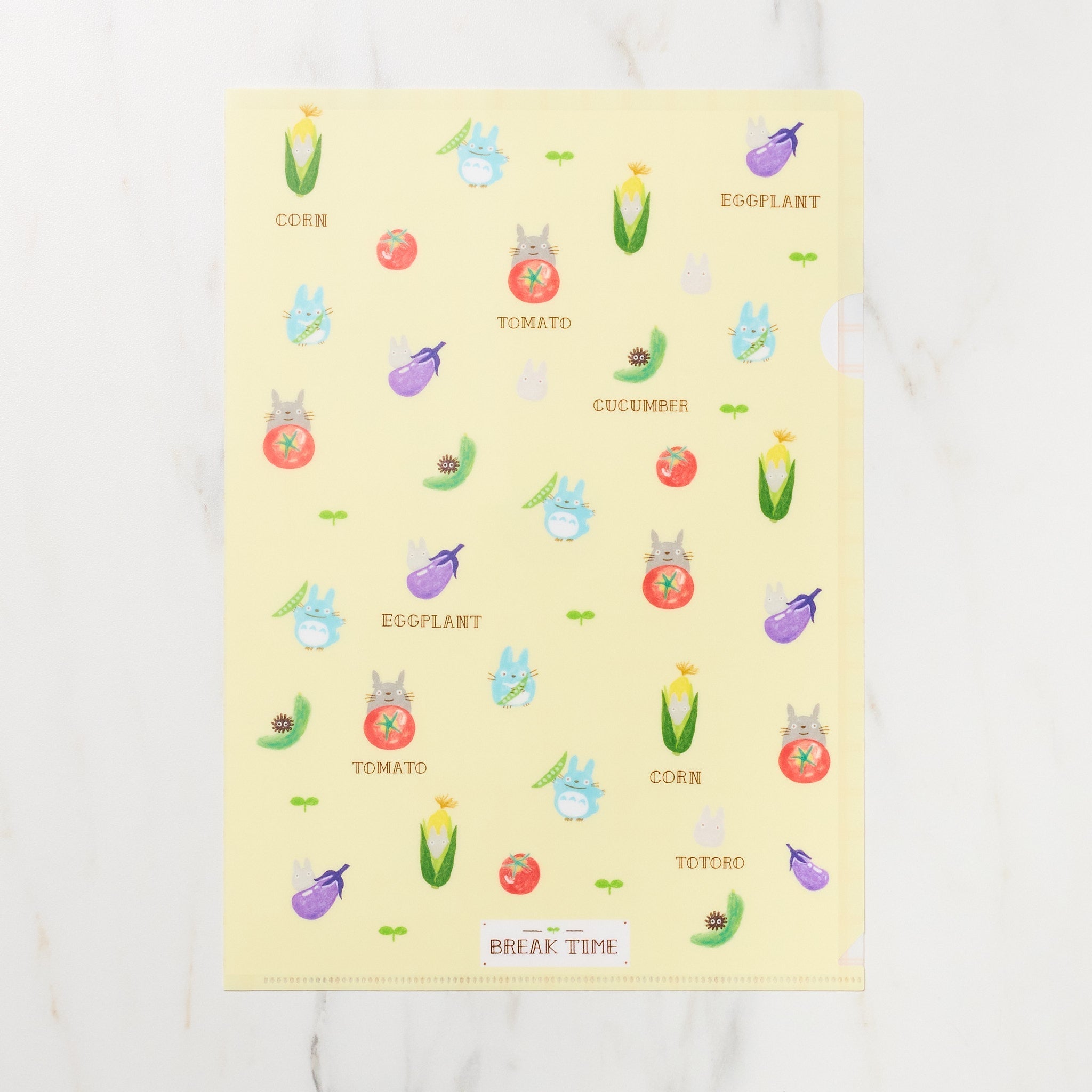 Studio Ghibli Break Time A4 Clear File Folder / Movic