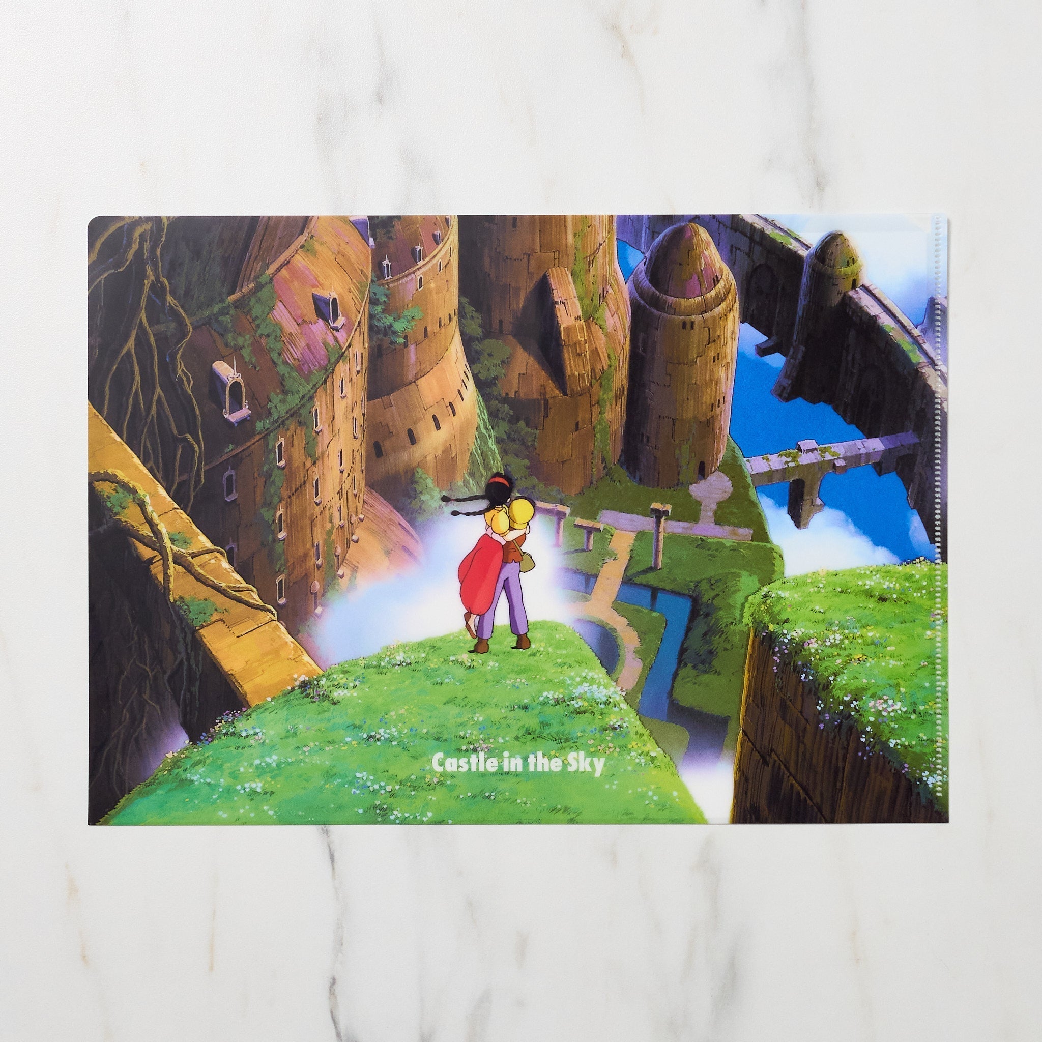 Studio Ghibli "Castle in the Sky" Scenes A4 Clear File Folder / Movic