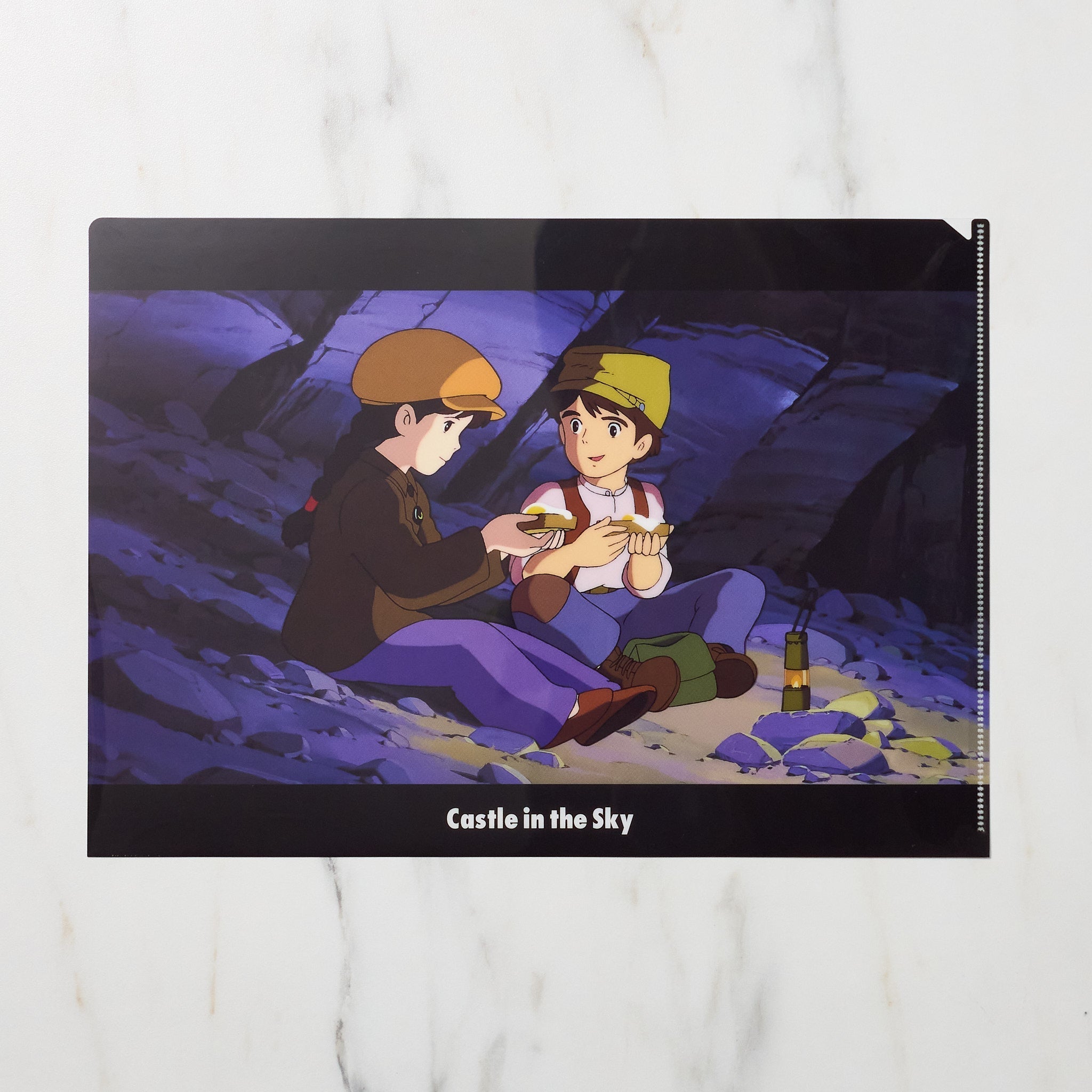 Studio Ghibli "Castle in the Sky" Scenes A4 Clear File Folder / Movic