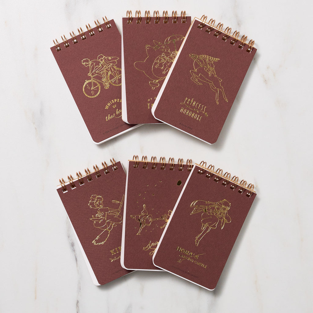 Studio Ghibli Foil Mini Ring Notebook / Movic