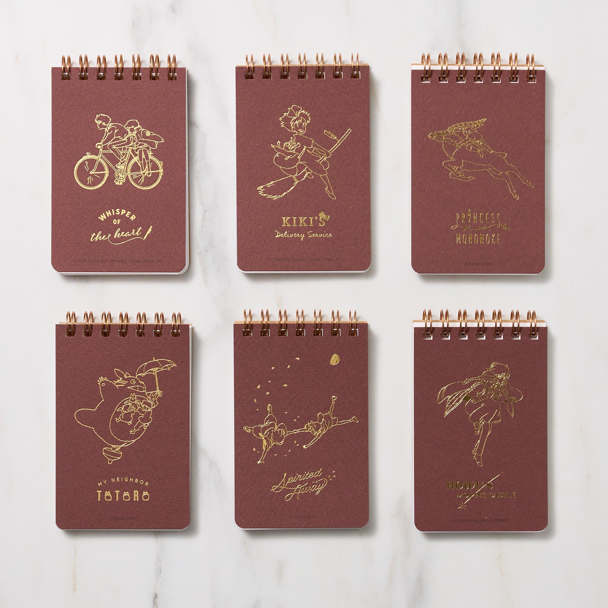 Studio Ghibli Foil Mini Ring Notebook / Movic