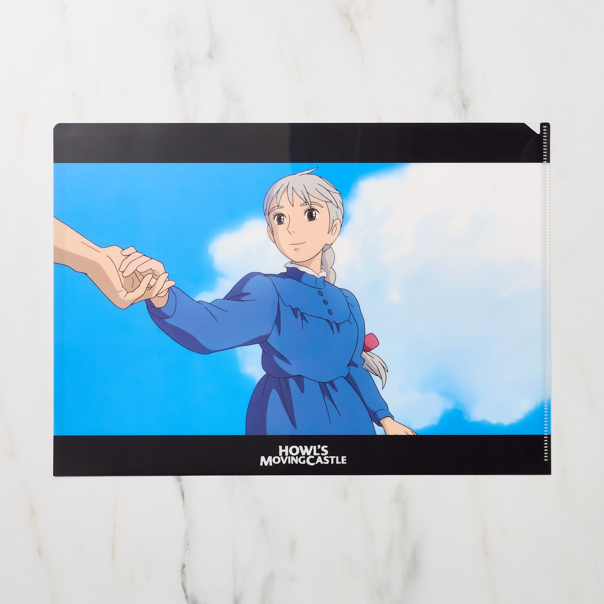 Studio Ghibli "Howl's Moving Castle" Scenes A4 Clear File Folder / Movic