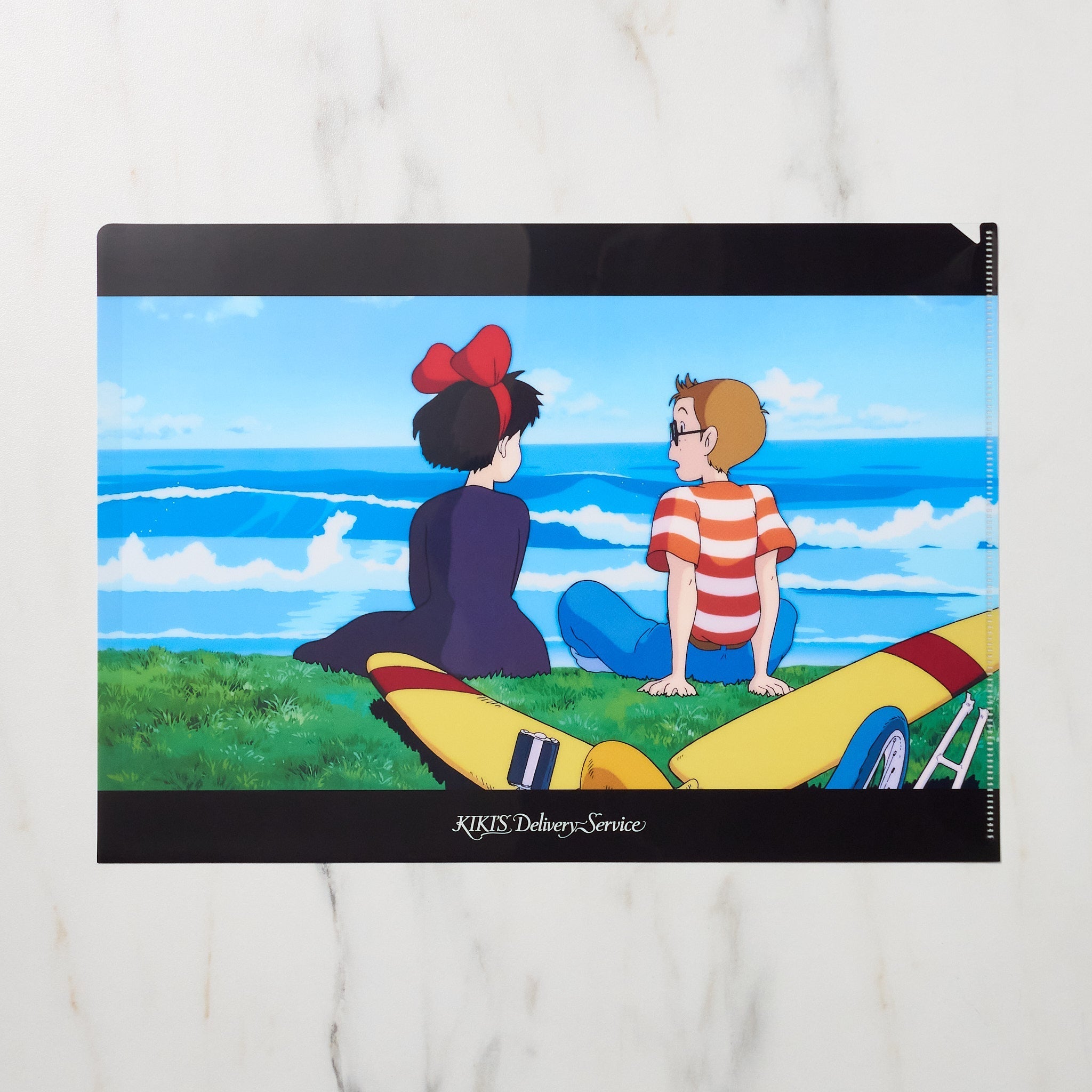Studio Ghibli "Kiki's Delivery Service" Scenes A4 Clear File Folder / Movic
