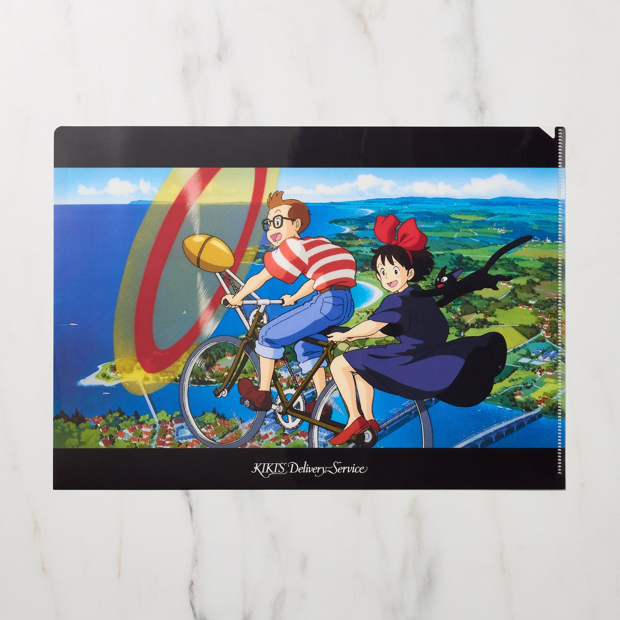 Studio Ghibli "Kiki's Delivery Service" Scenes A4 Clear File Folder / Movic