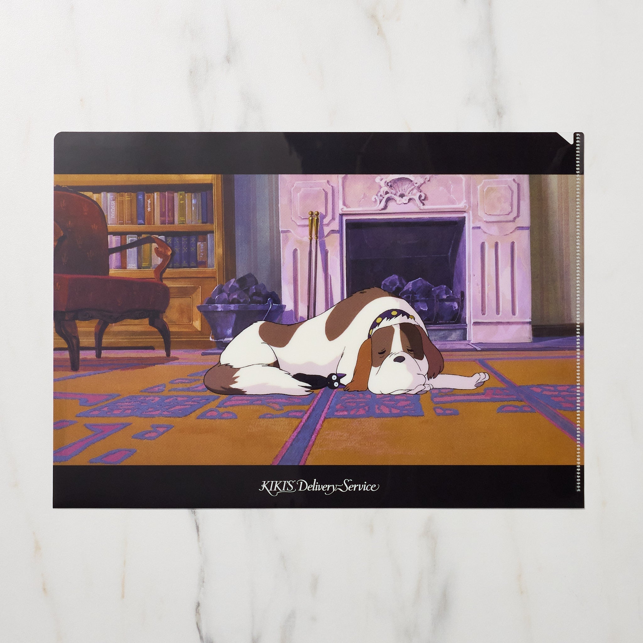 Studio Ghibli "Kiki's Delivery Service" Scenes A4 Clear File Folder / Movic