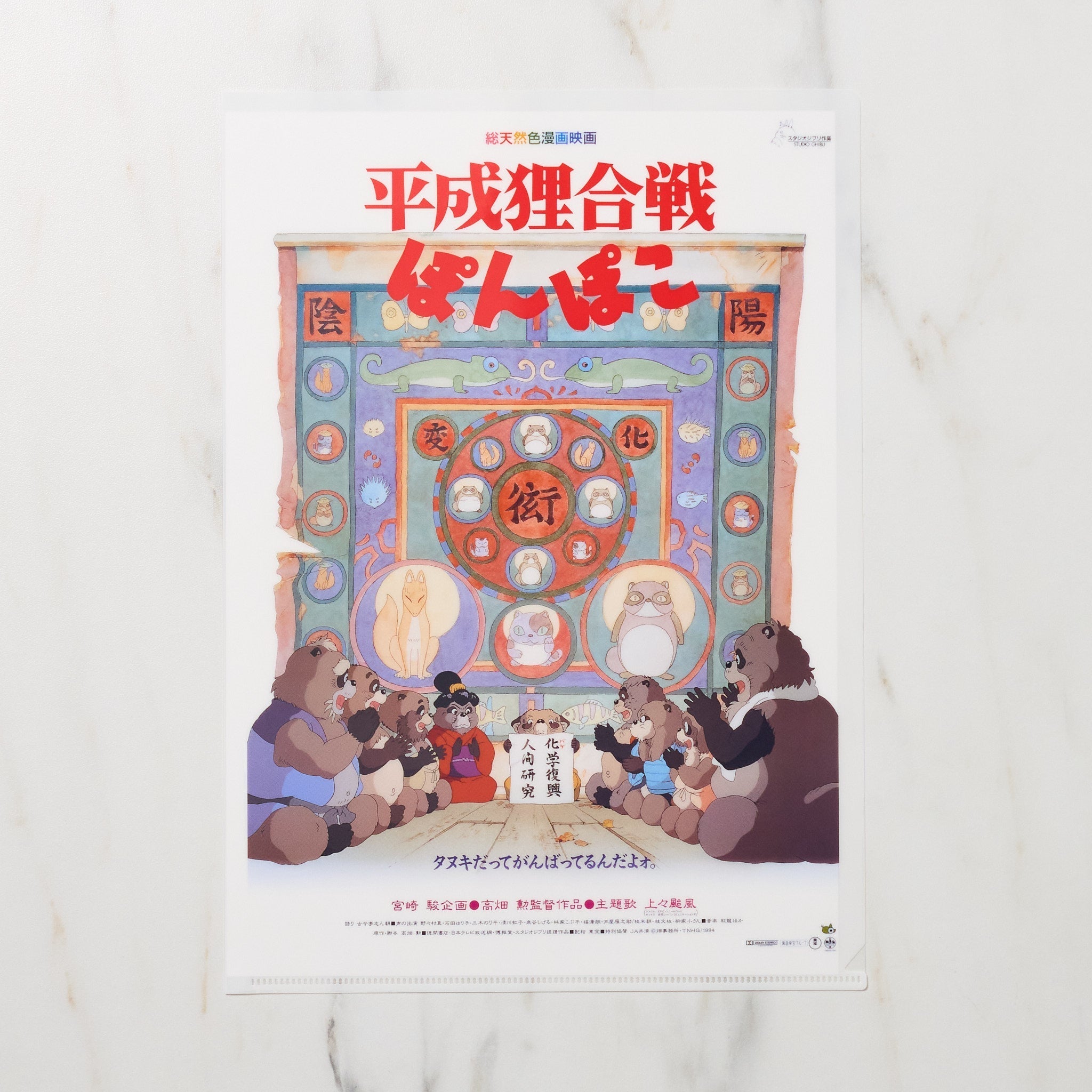 Studio Ghibli Movie Poster A4 Clear File Folder / Movic