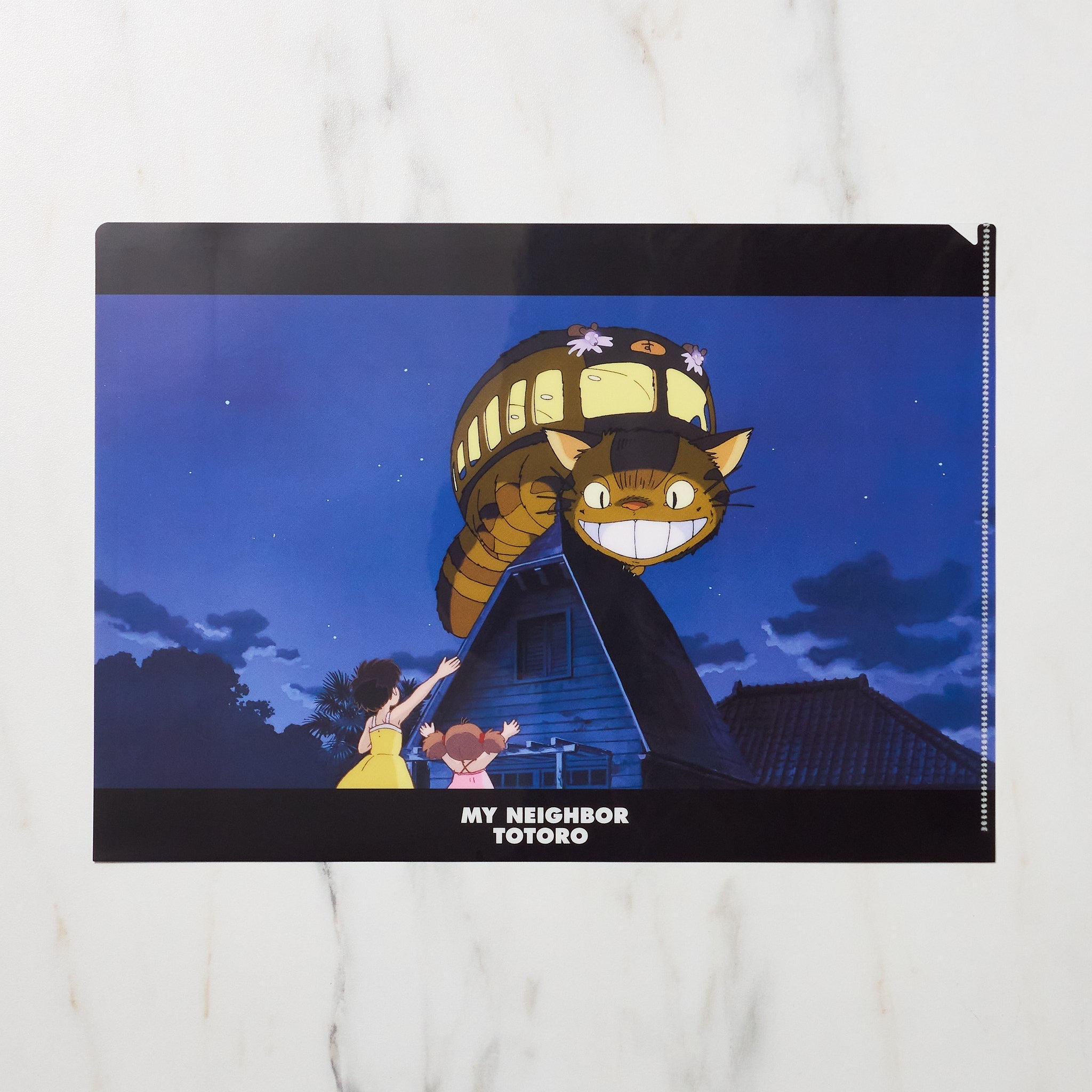 Studio Ghibli "My Neighbor Totoro" Scenes A4 Clear File Folder / Movic