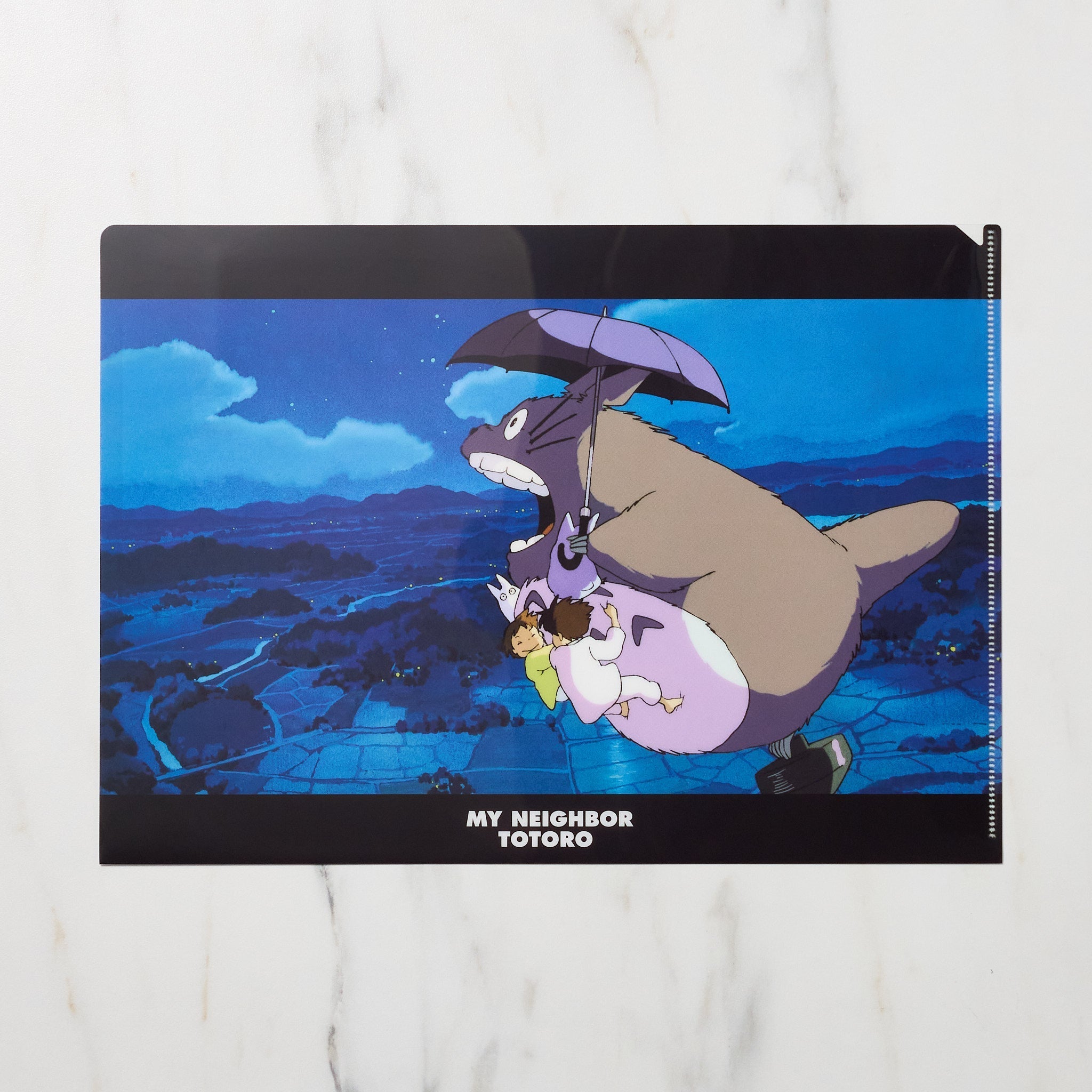 Studio Ghibli "My Neighbor Totoro" Scenes A4 Clear File Folder / Movic