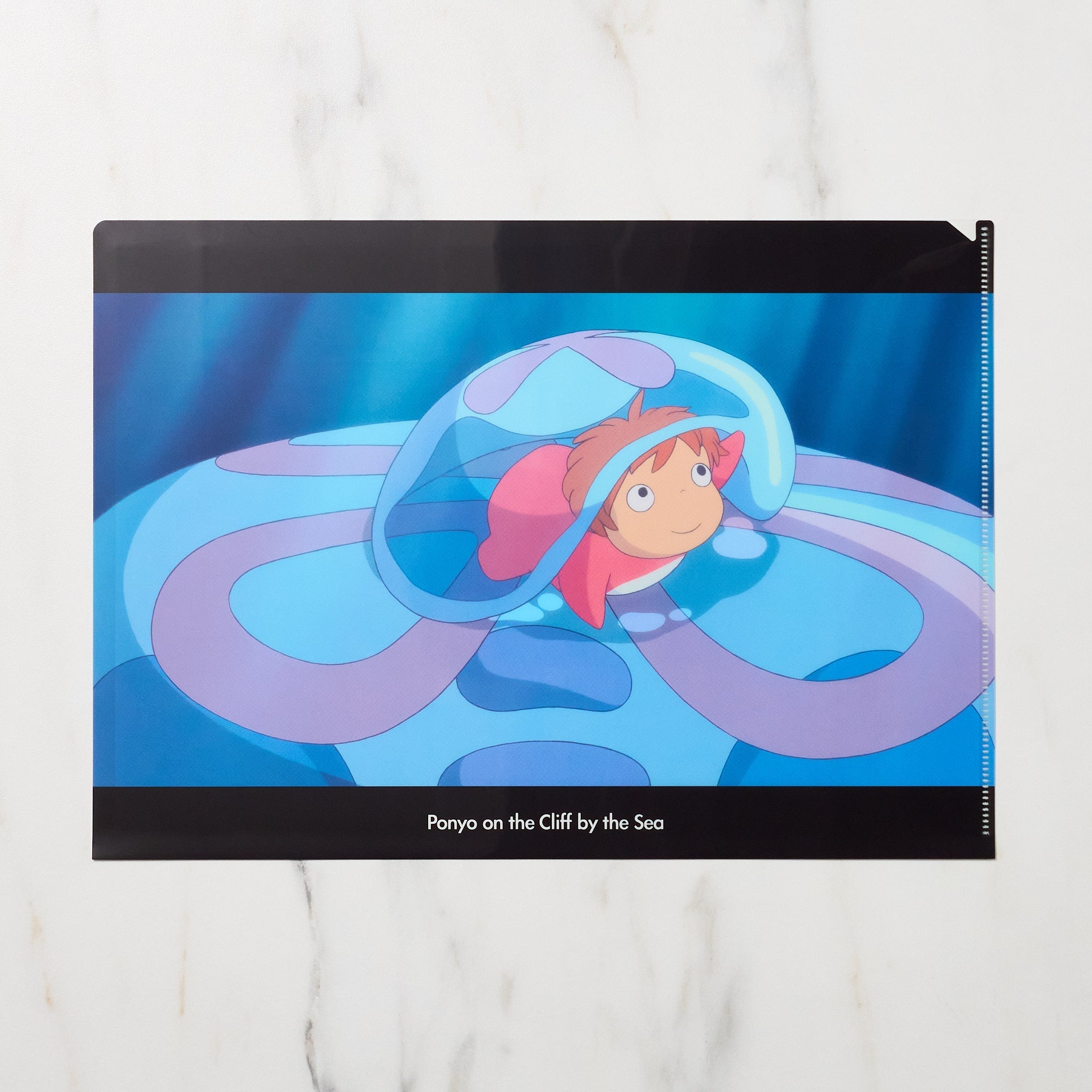 Studio Ghibli "Ponyo on the Cliff by the Sea" Scenes A4 Clear File Folder / Movic