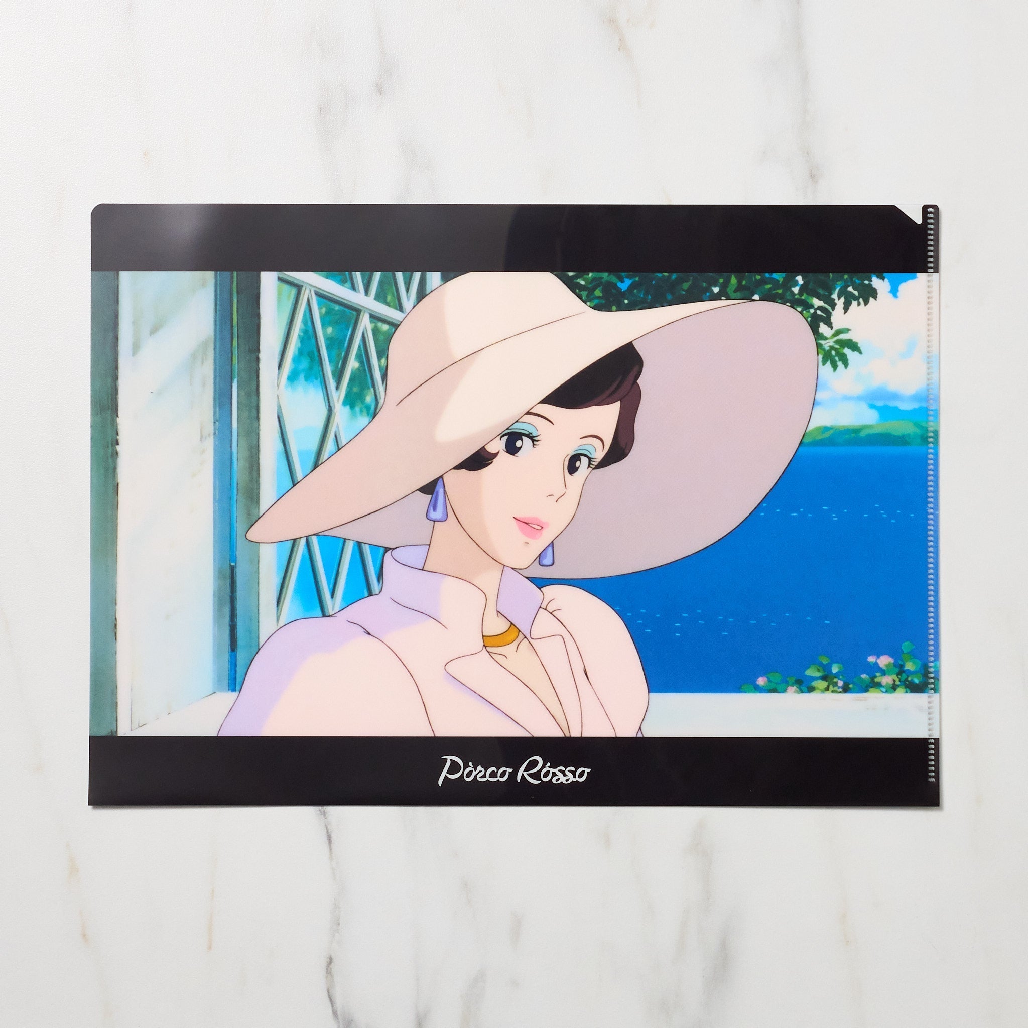 Studio Ghibli "Porco Rosso" Scenes A4 Clear File Folder / Movic