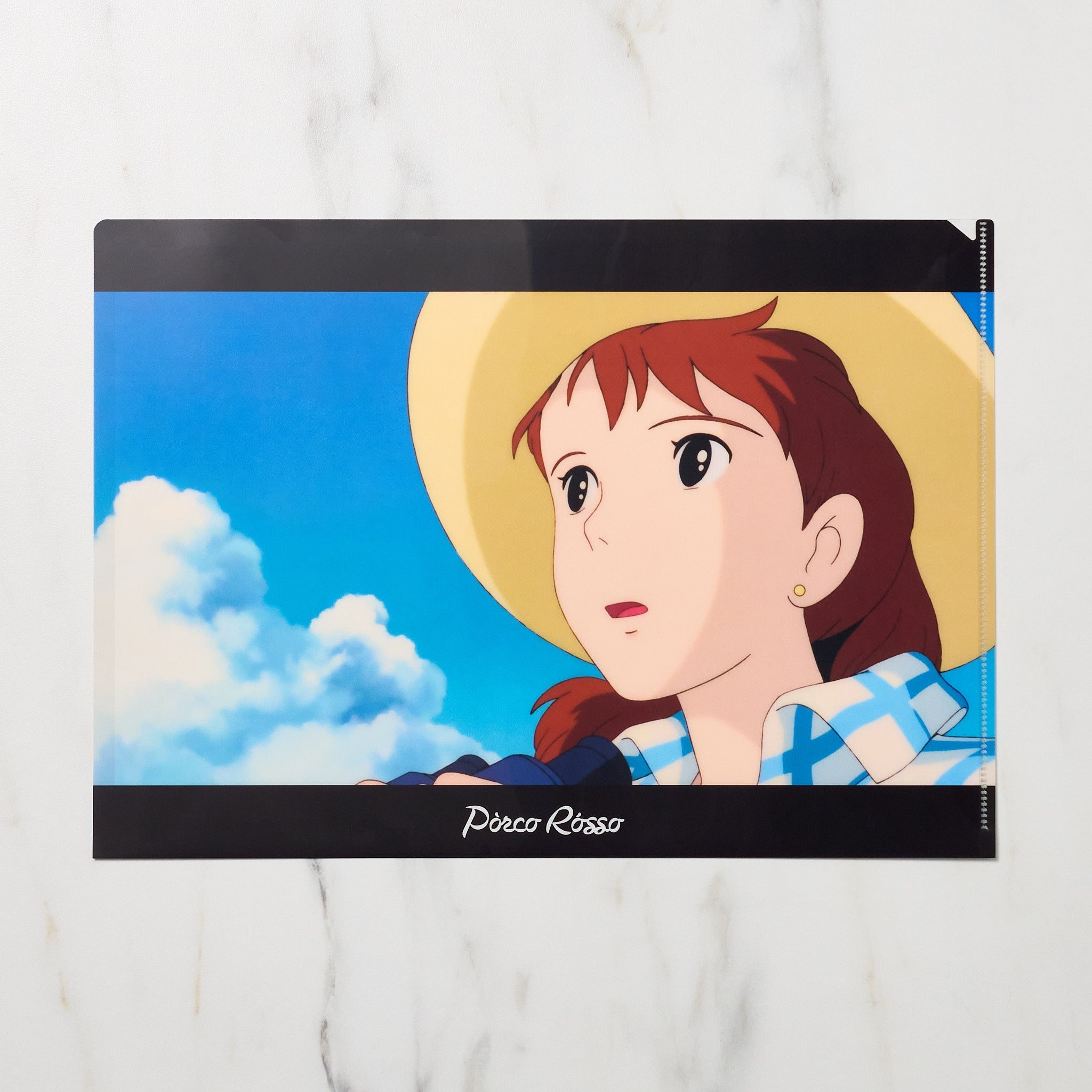 Studio Ghibli "Porco Rosso" Scenes A4 Clear File Folder / Movic