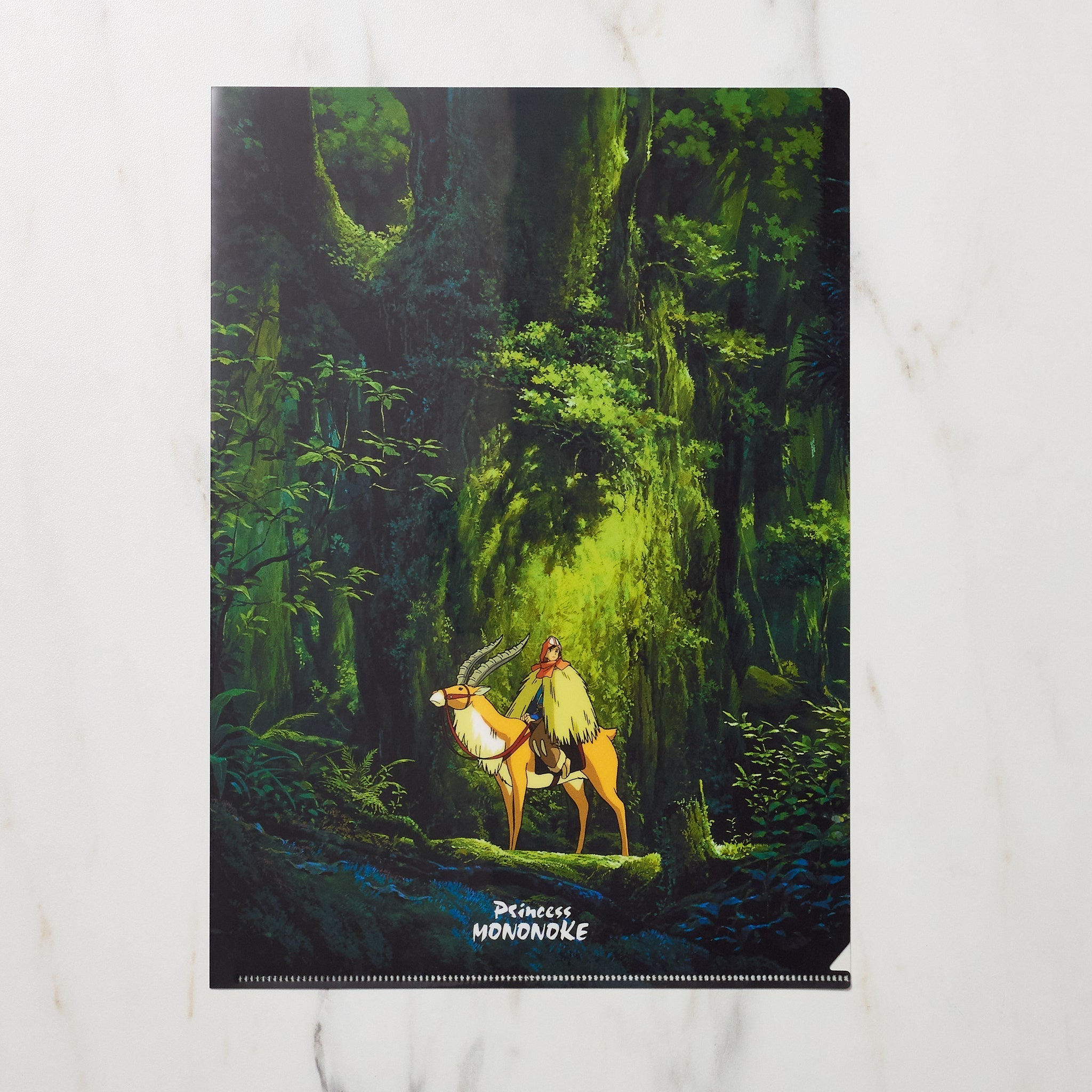 Studio Ghibli "Princess Mononoke" Scenes A4 Clear File Folder / Movic