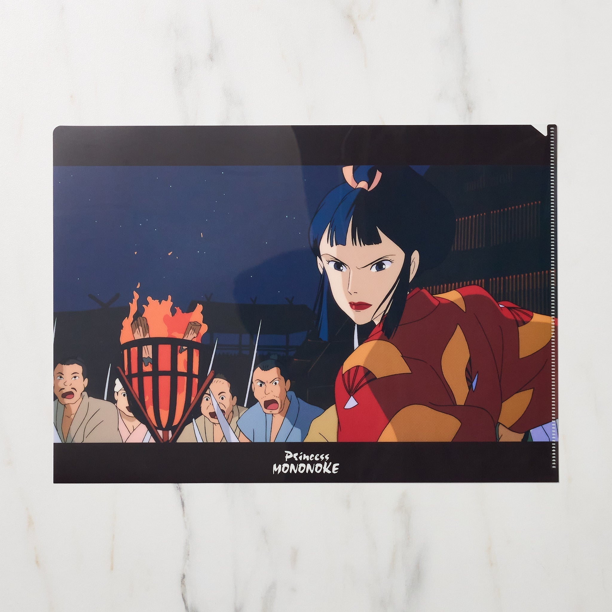 Studio Ghibli "Princess Mononoke" Scenes A4 Clear File Folder / Movic