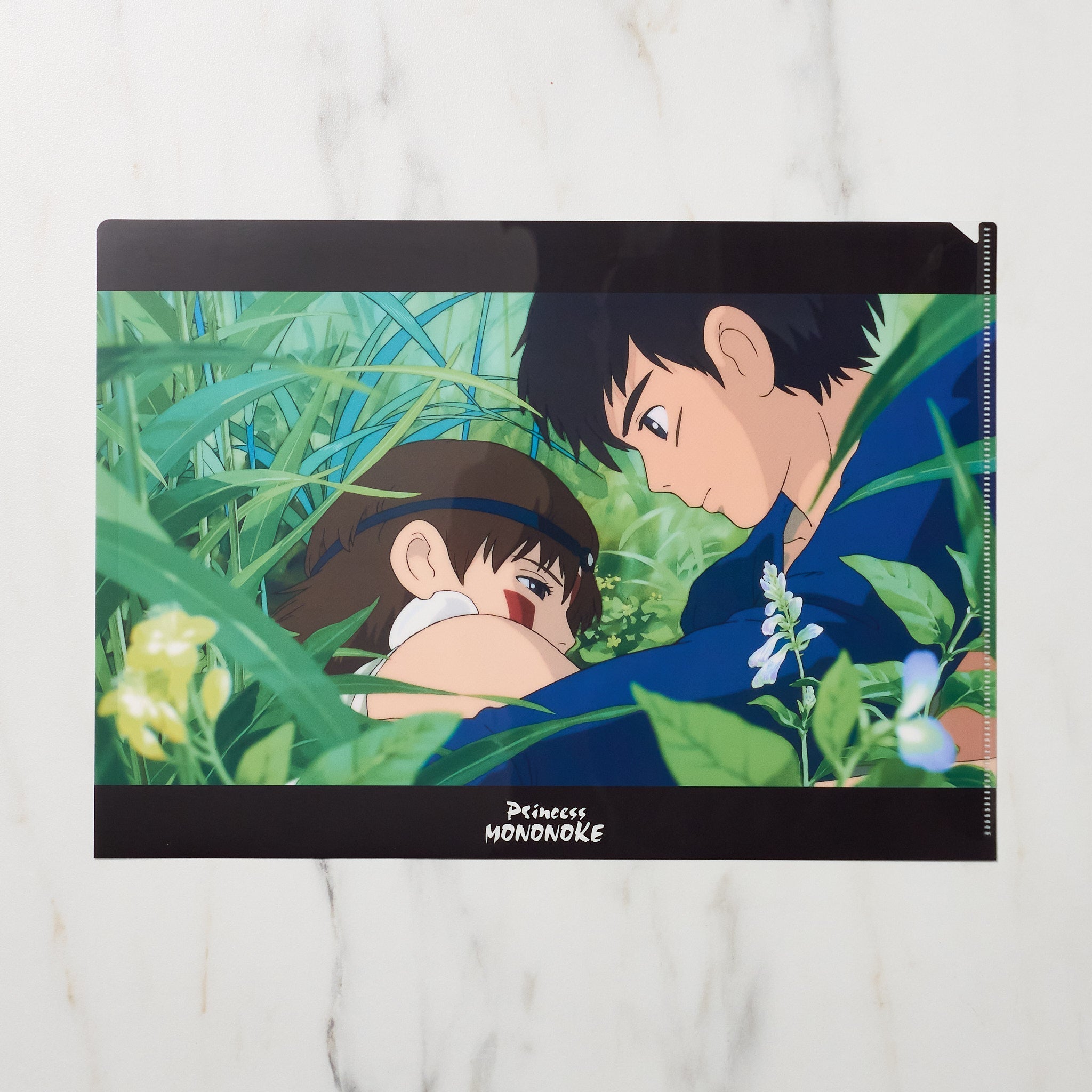 Studio Ghibli "Princess Mononoke" Scenes A4 Clear File Folder / Movic
