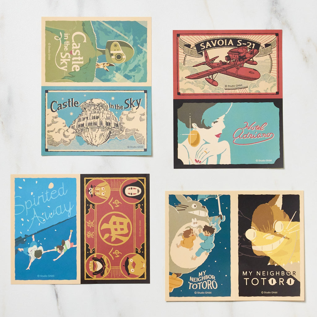 Studio Ghibli Retro Stickers / Movic
