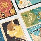 Studio Ghibli Retro Stickers / Movic