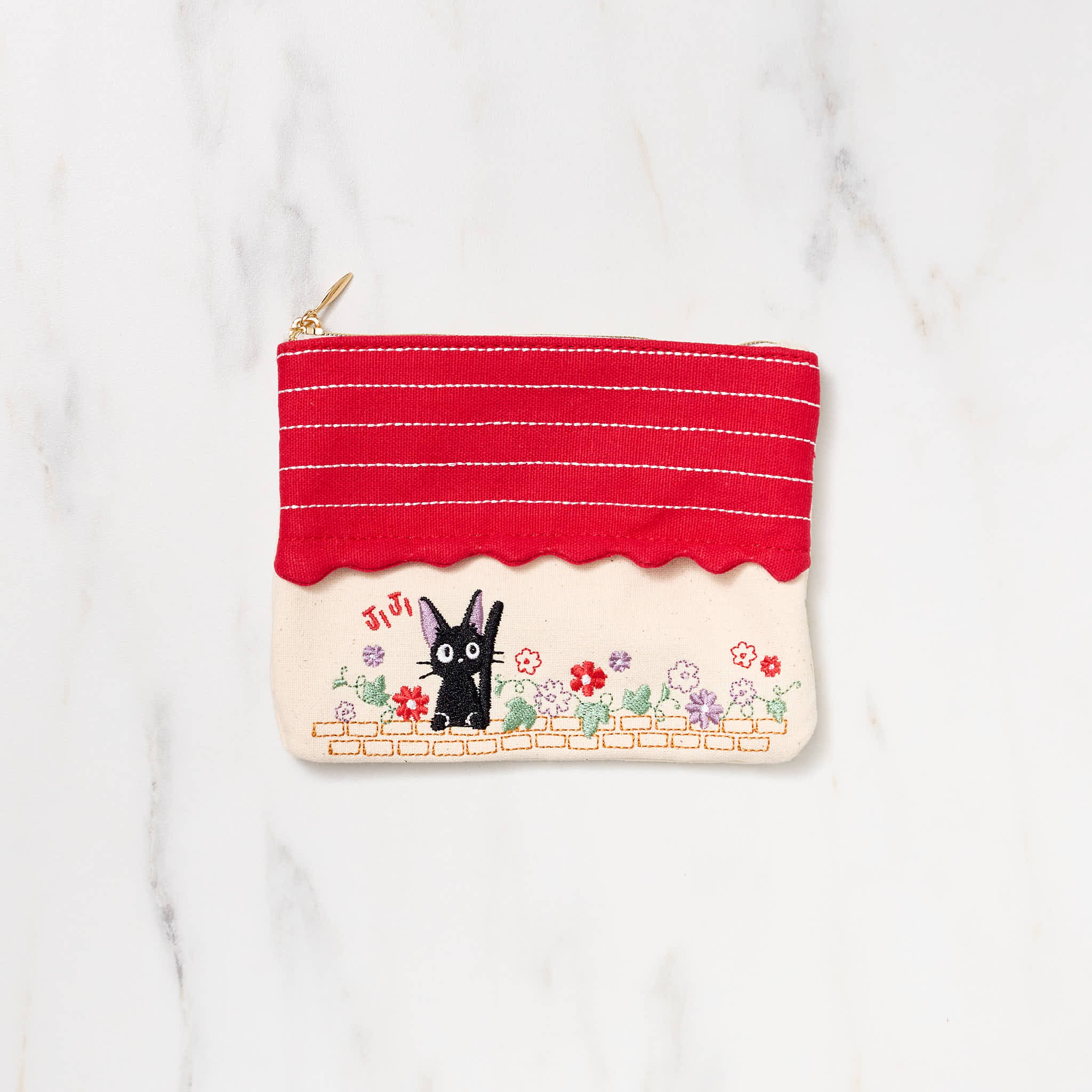 Studio Ghibli Totoro and Jiji Mini Tissue Case Pouch / Marushin