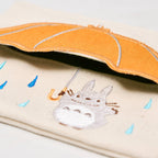 Studio Ghibli Totoro and Jiji Mini Tissue Case Pouch / Marushin