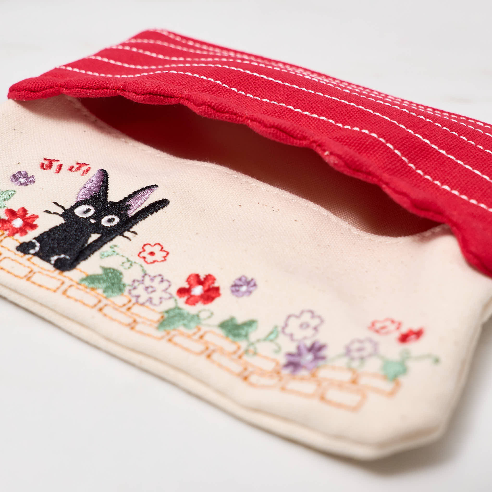 Studio Ghibli Totoro and Jiji Mini Tissue Case Pouch / Marushin