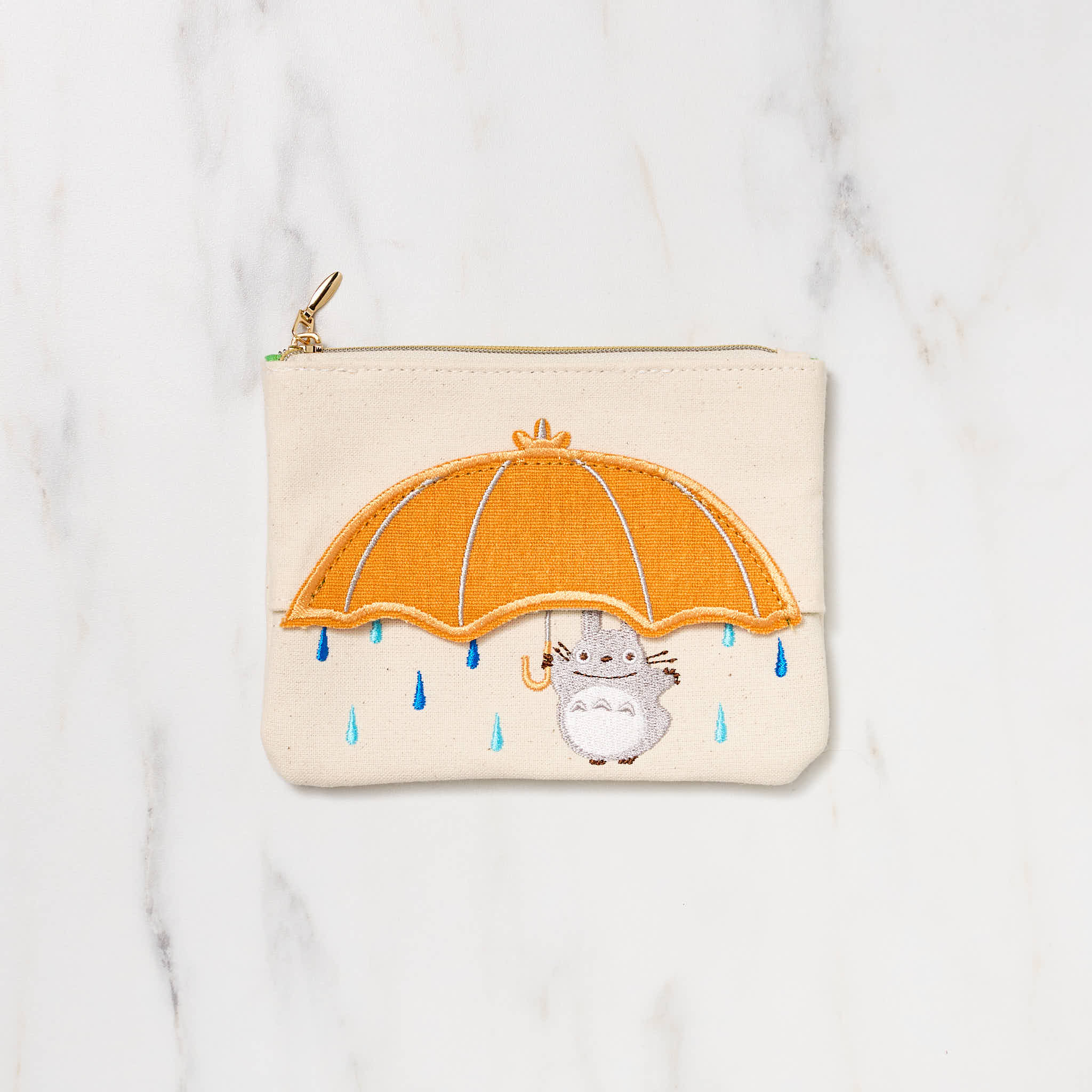 Studio Ghibli Totoro and Jiji Mini Tissue Case Pouch / Marushin