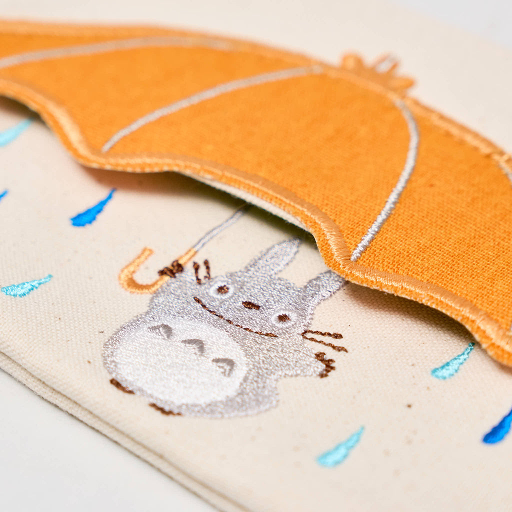 Studio Ghibli Totoro and Jiji Mini Tissue Case Pouch / Marushin
