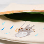 Studio Ghibli Totoro and Jiji Mini Tissue Case Pouch / Marushin