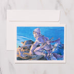 Studio Ghibli Watercolor Note Card / Movic