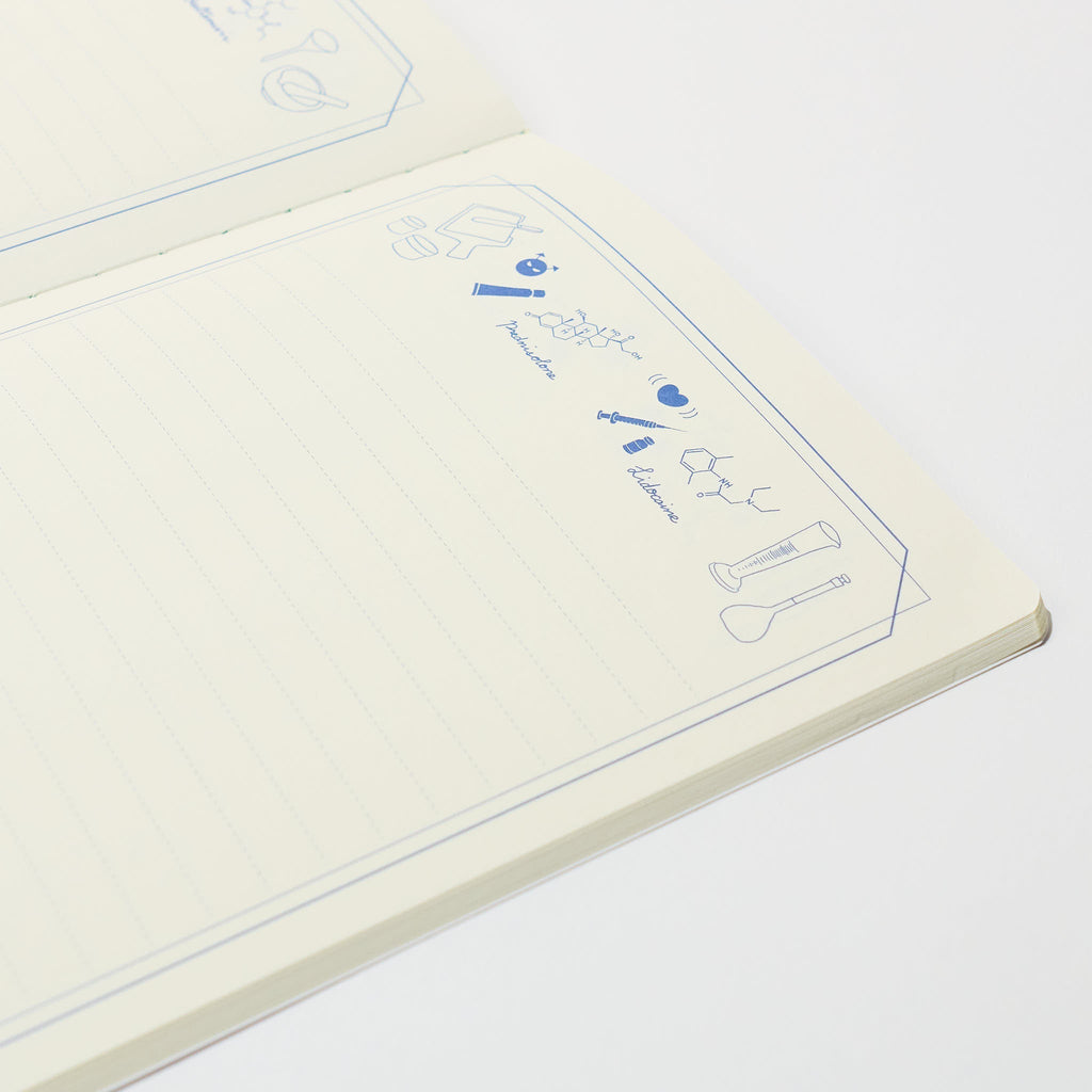 STUDY HOLIC A5 Notebook / GreenFlash