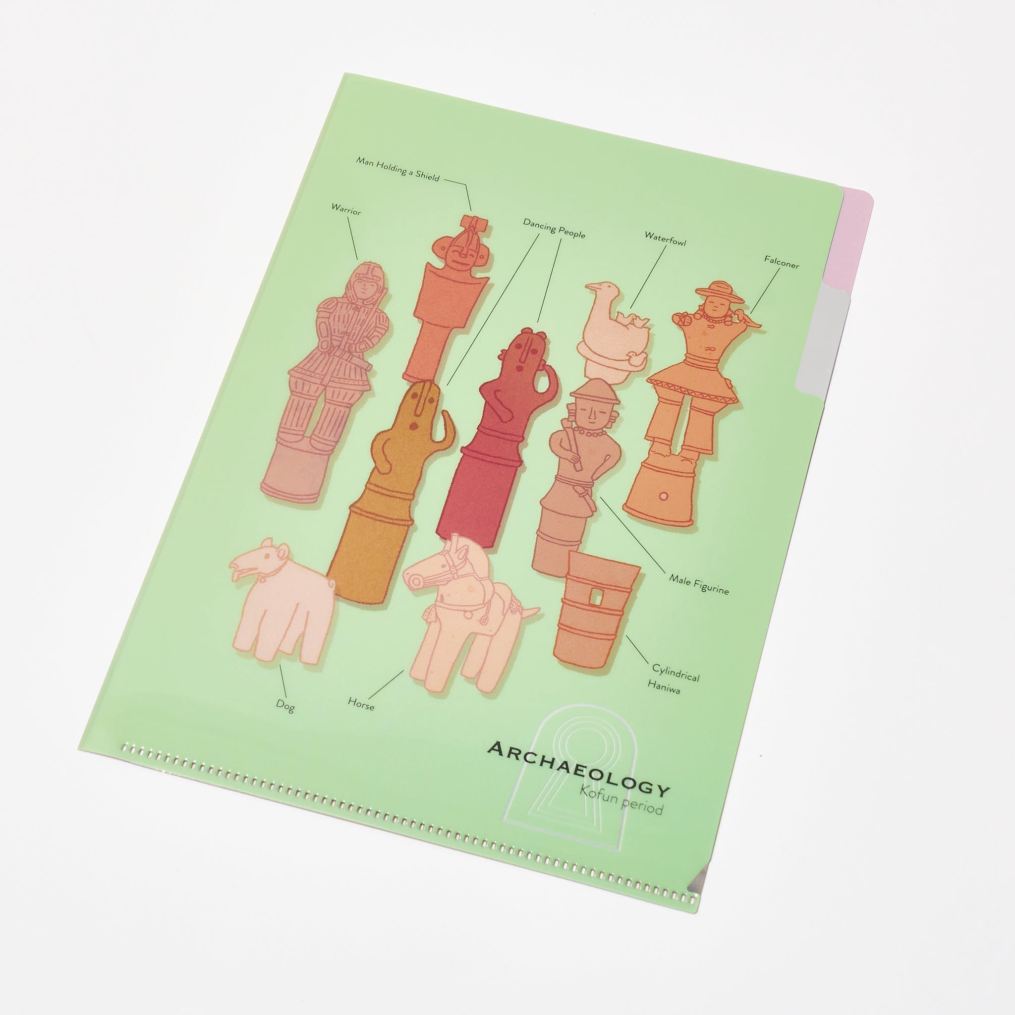 STUDY HOLIC A5 Pocket Clear File Folder / GreenFlash