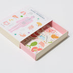 STUDY HOLIC Flake Stickers with Encyclopedia Case / GreenFlash