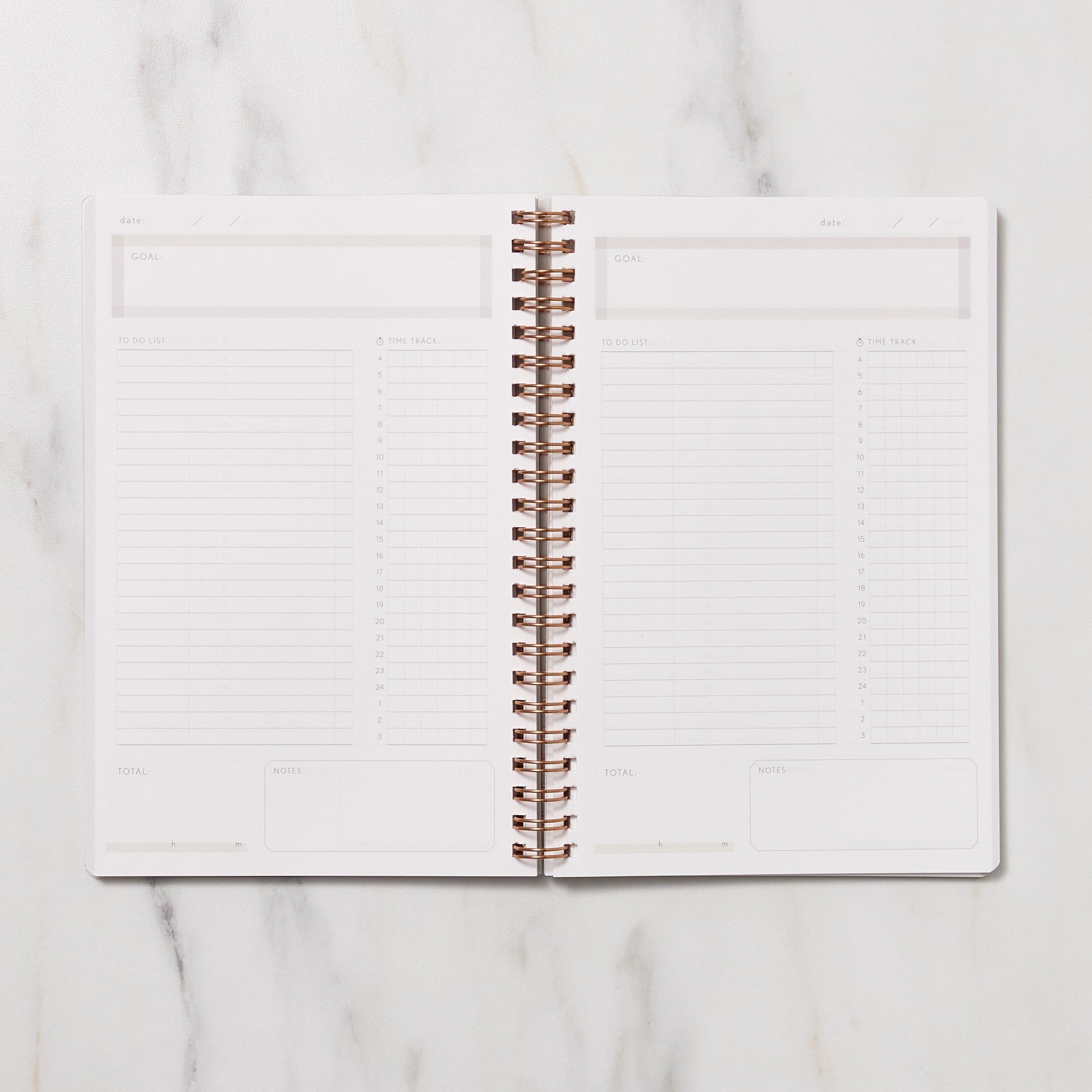 STUDY PLANNER DIARY A5 Ring Type Notebook / IROHA PUBLISHING