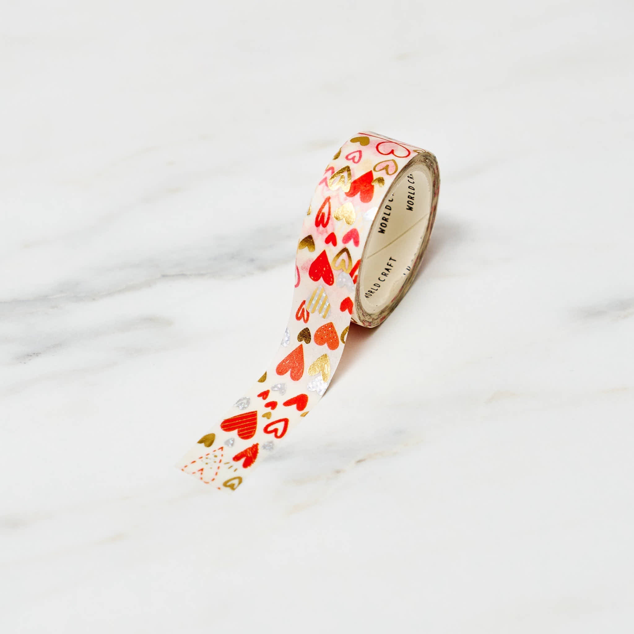 Sweet Love Series Vertical Foil Masking Tape / WORLD CRAFT