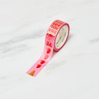 Sweet Love Series Vertical Foil Masking Tape / WORLD CRAFT