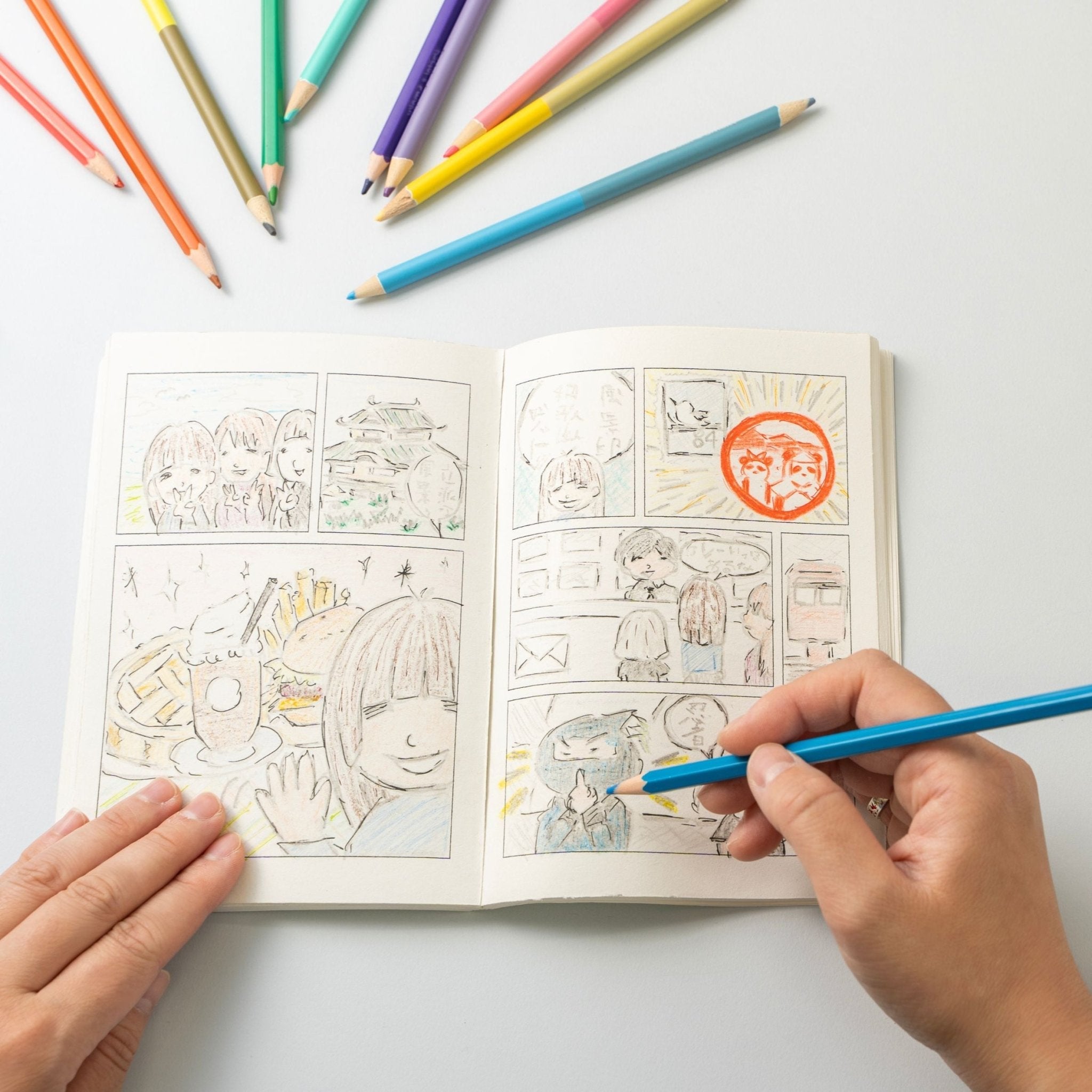 Tabi Comi Landscape Stamp Travel Journal / archshop