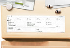 Tag Schedule KAWAII Project Weekly Sticky Note Planner / Replug