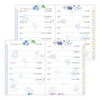 Takiko Kuroiwa Country Time Floral Print Pocket Diary 2026 / MIDORI