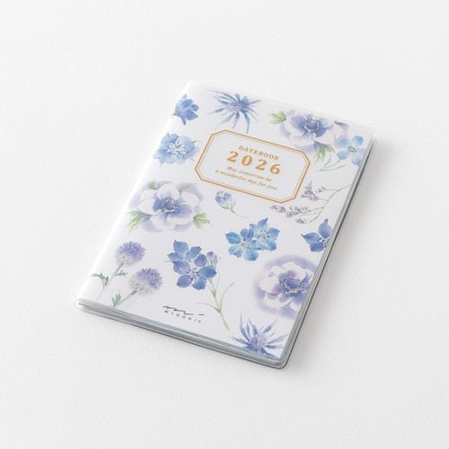 Takiko Kuroiwa Country Time Floral Print Pocket Diary 2026 / MIDORI