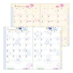 Takiko Kuroiwa Country Time Floral Print Pocket Diary 2026 / MIDORI