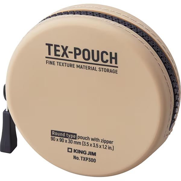 TEX-POUCH ROUND / KING JIM