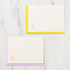 "Thank You I Owe You One" Greeting Cards / Letterpress Letters