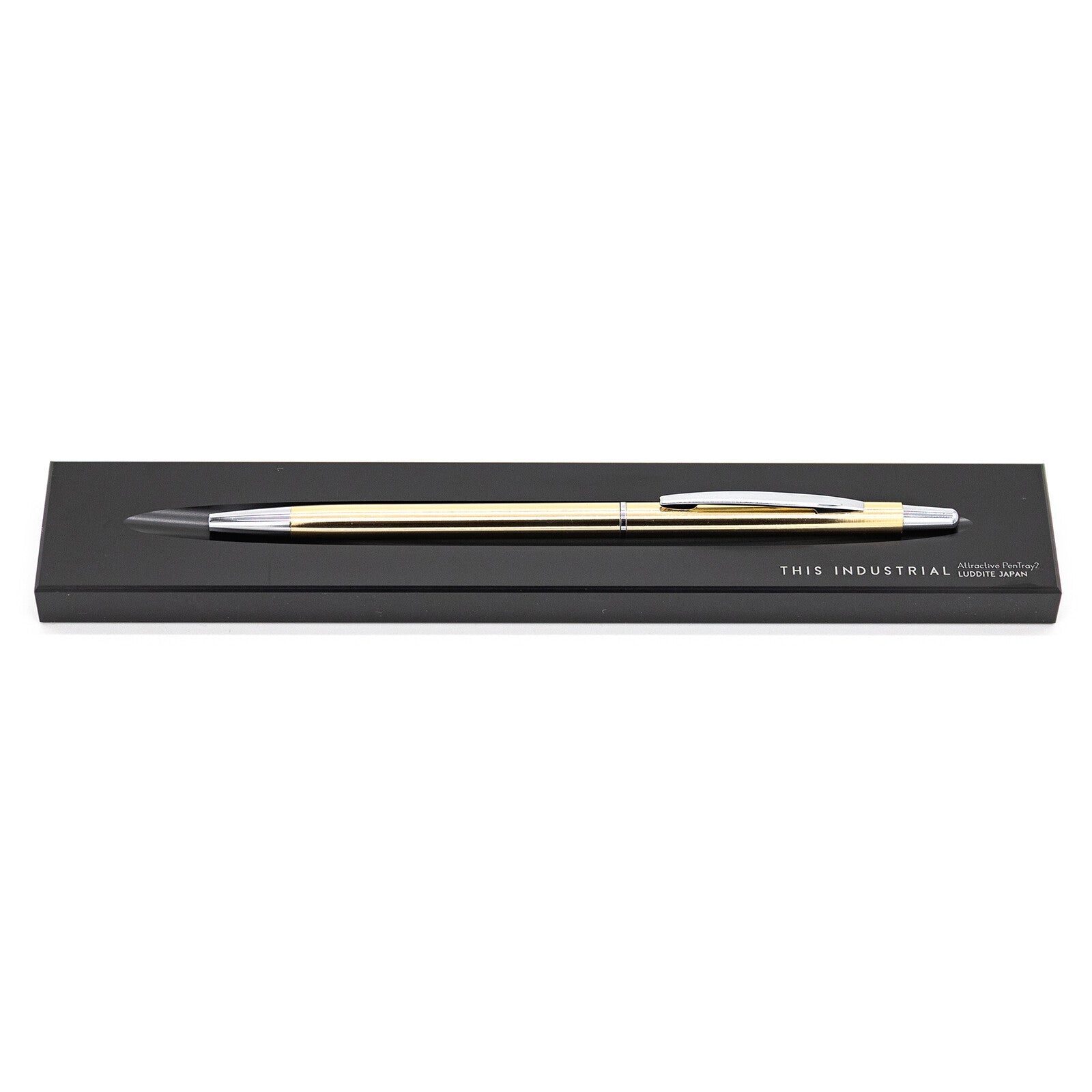 THIS INDUSTRIAL Attractive PenTray2 1-Slot Pen Tray / Luddite