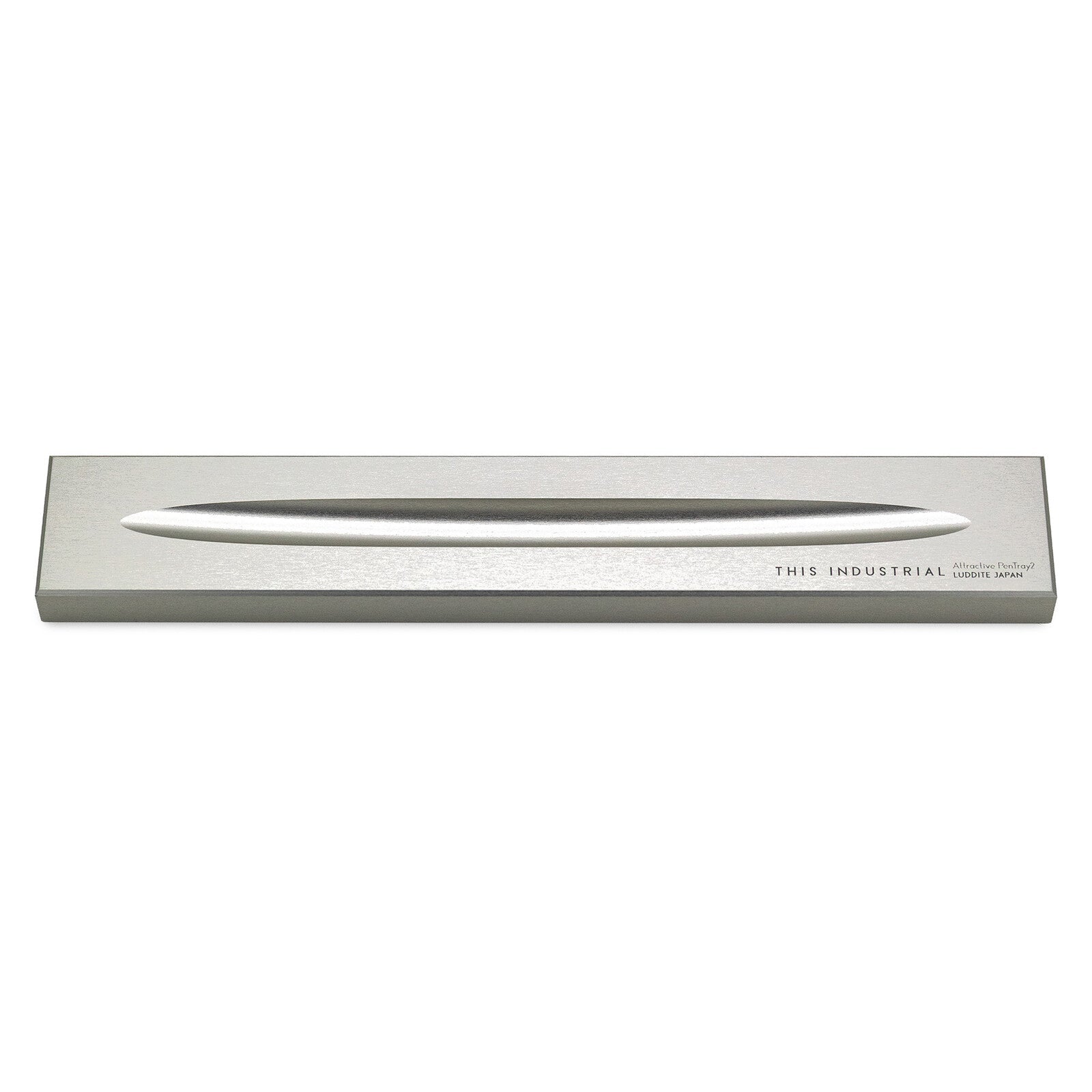 THIS INDUSTRIAL Attractive PenTray2 1-Slot Pen Tray / Luddite