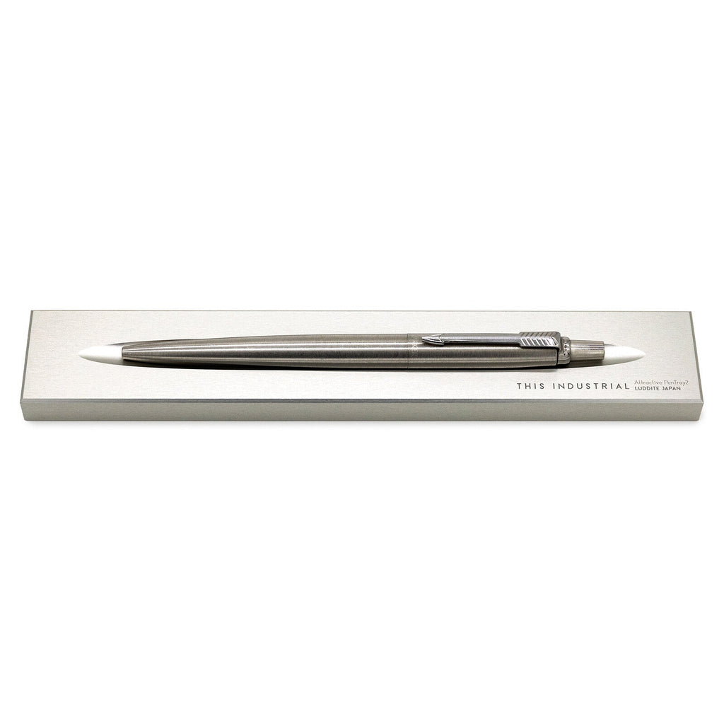THIS INDUSTRIAL Attractive PenTray2 1-Slot Pen Tray / Luddite