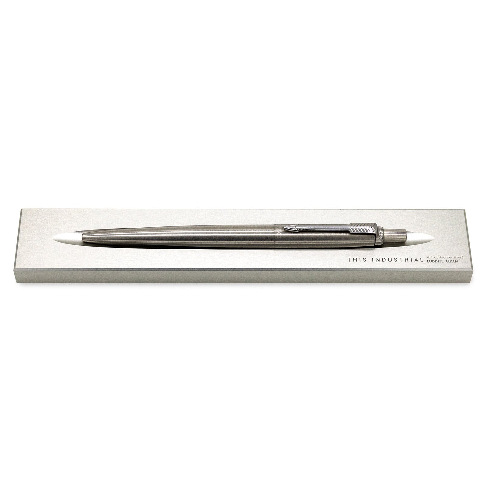 THIS INDUSTRIAL Attractive PenTray2 1-Slot Pen Tray / Luddite