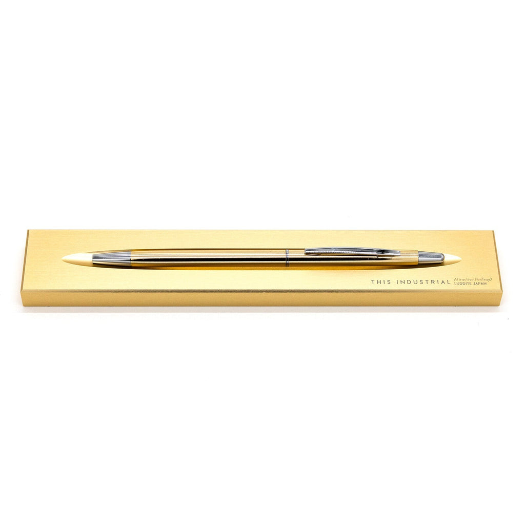THIS INDUSTRIAL Attractive PenTray2 1-Slot Pen Tray / Luddite