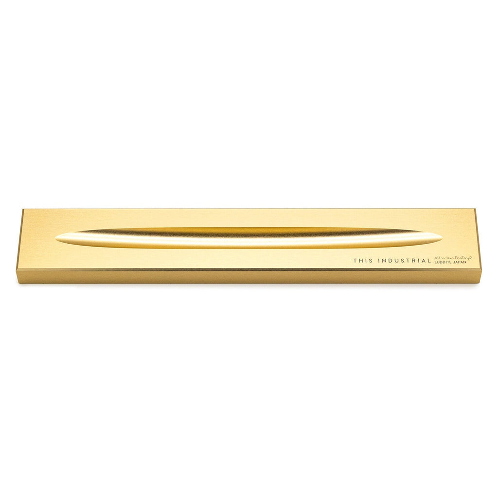 THIS INDUSTRIAL Attractive PenTray2 1-Slot Pen Tray / Luddite