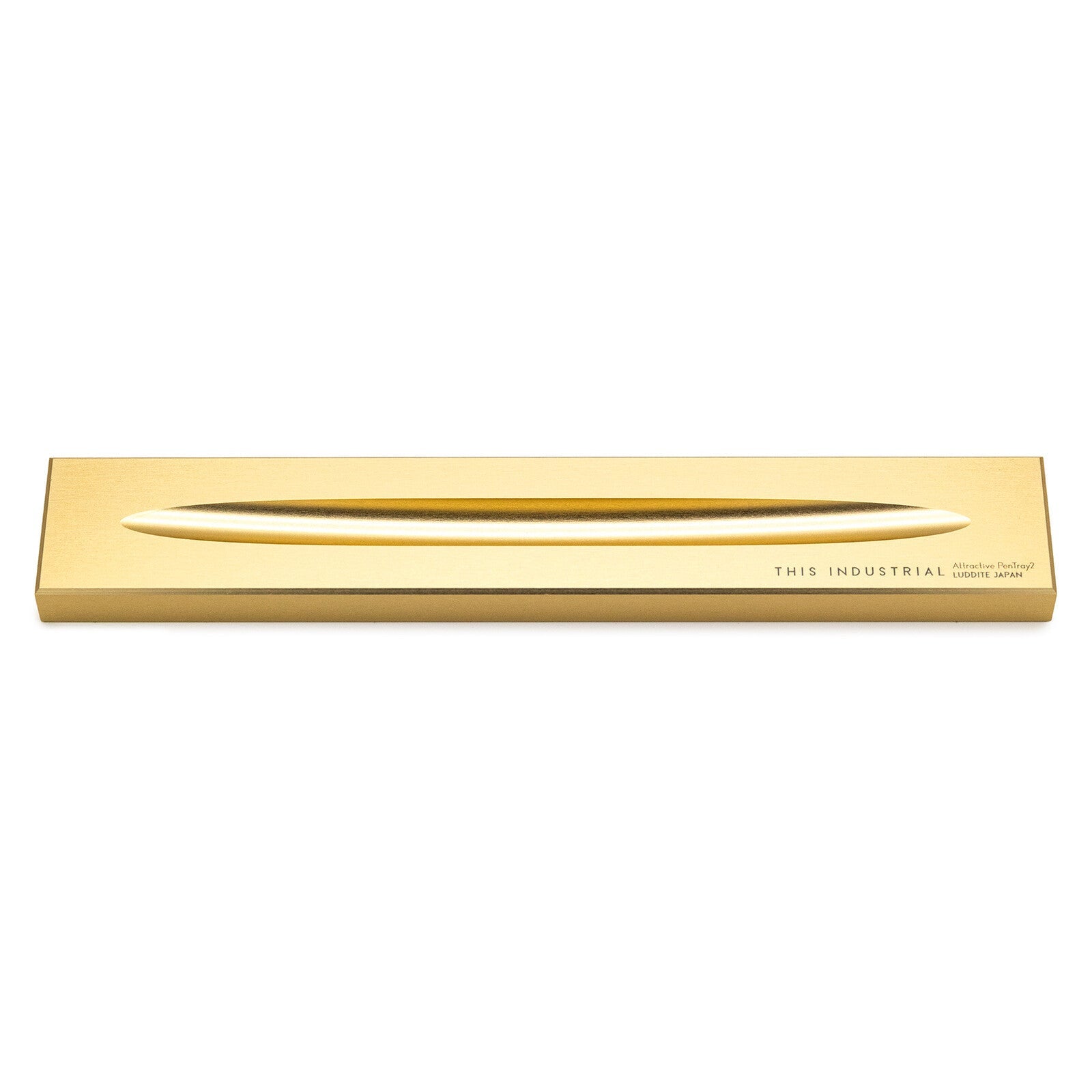THIS INDUSTRIAL Attractive PenTray2 1-Slot Pen Tray / Luddite